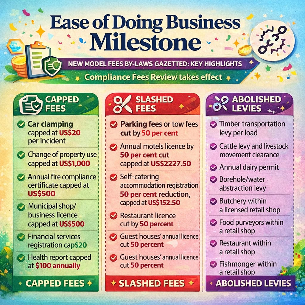 Look at what the administration of His EXCELLENCY President <a href="/edmnangagwa/">President of Zimbabwe</a> is doing to us.#Vision2030Possible