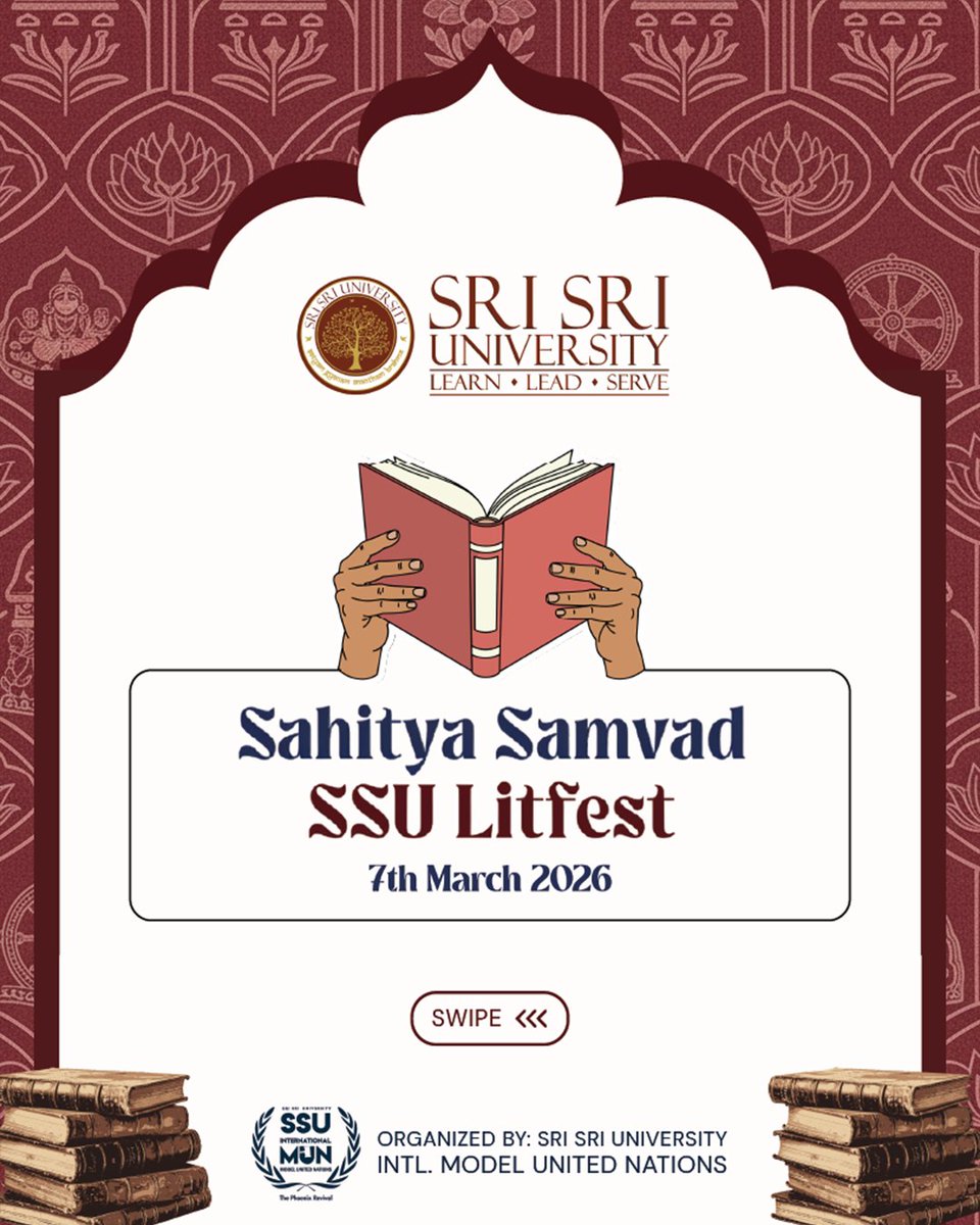 Sri Sri University tweet media