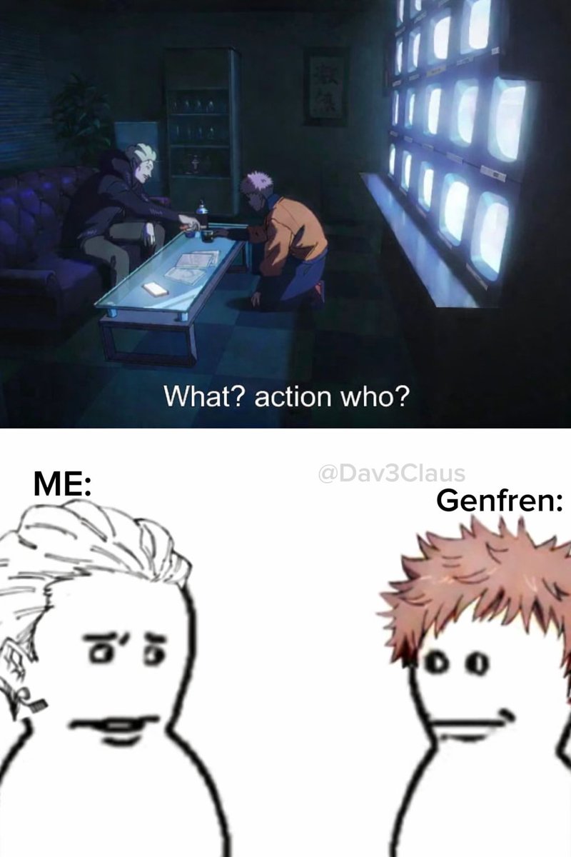 POV: When I tell a fellow Genfren how  goated Action (<a href="/Aezakmi_x/">action</a>) from <a href="/GenLayer/">GenLayer</a> is at Smash Karts