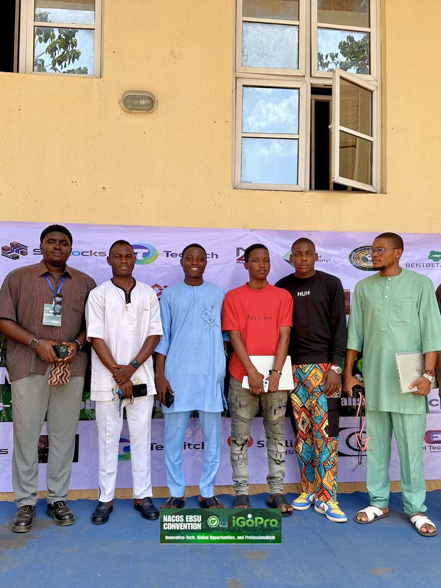 nacosebsu's tweet photo. Dear Mr.  Patrick Nnamdi 

On behalf of the NACOS EBSU CONVENTION Organizing Committe,  We sincerely appreciate you for honoring our invitation and impact at the grand finale of the NACOS EBSU Convention 2026. https://t.co/tXSvNg90vJ