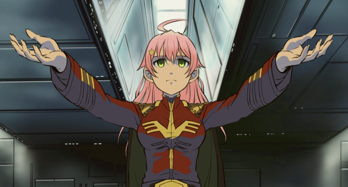 yuuki999's tweet photo. ホロライブガンダムかー。
なんなんだろうなー！ https://t.co/WqfUFukkVq