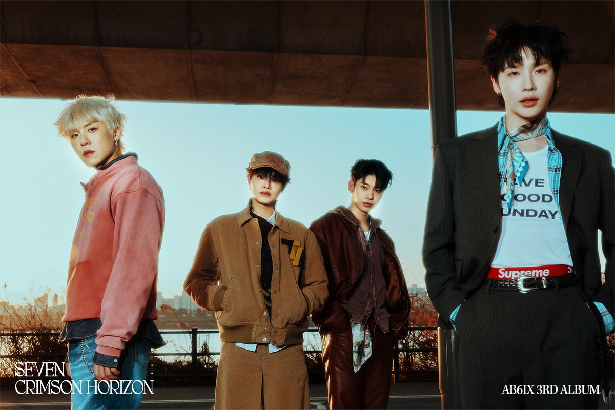 AB6IX 3RD ALBUM 
'SEVEN : CRIMSON HORIZON'

CONCEPT PHOTO #2

2026.03.16 6PM (KST)

#AB6IX #에이비식스 
#SEVEN_CRIMSON_HORIZON
