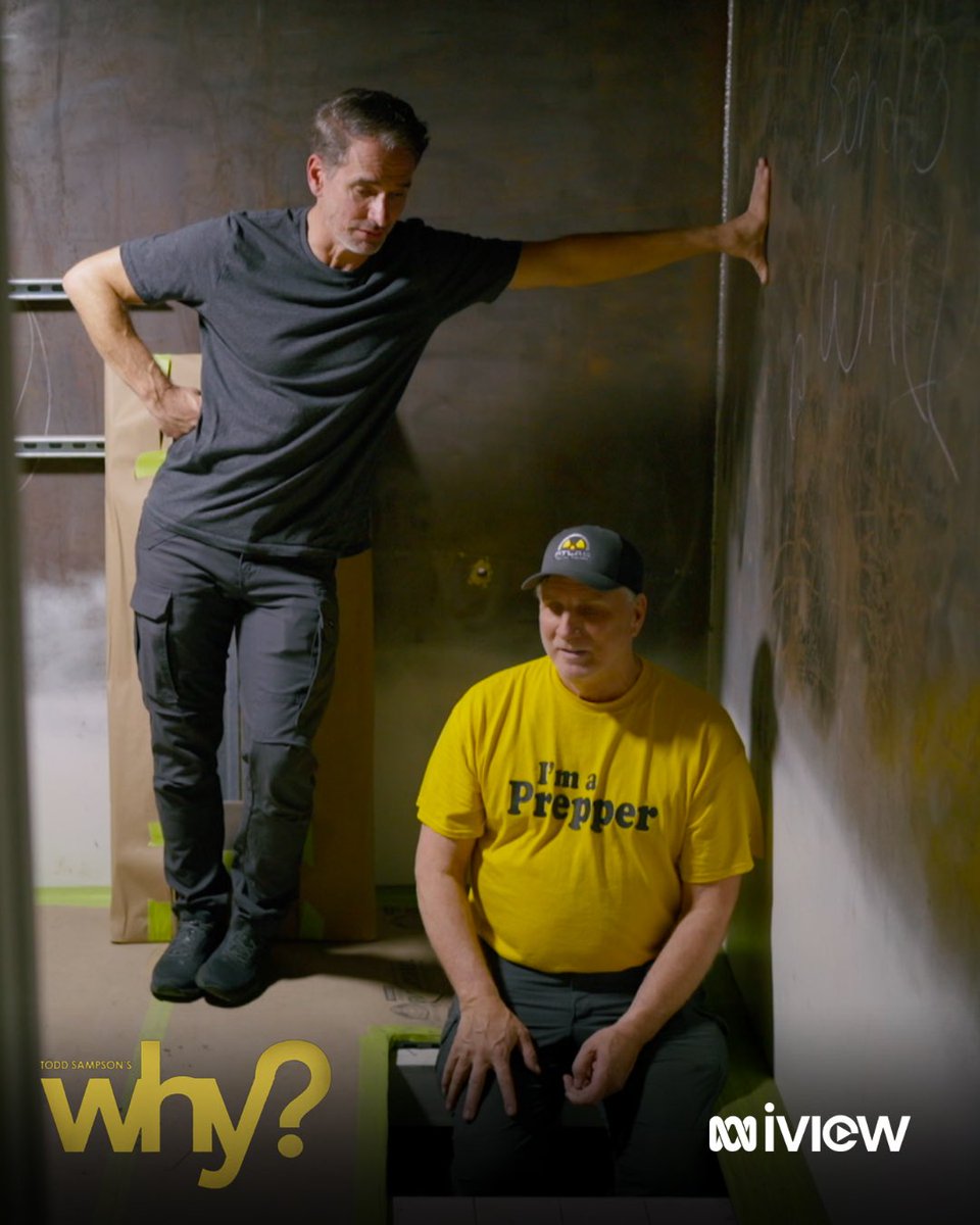 toddsampsonOz's tweet photo. WHY? starts now on ABC. Be prepared… should we use #WHY? https://t.co/bCnW9qT7Fe