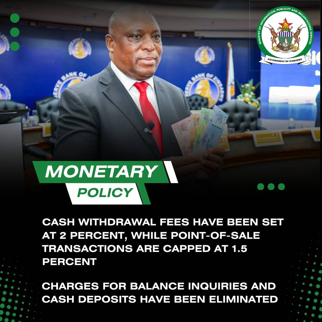 CHARGES FIR BALANCE ENQUIRY IS GONE
Charges for Cash Deposits -gone as well.