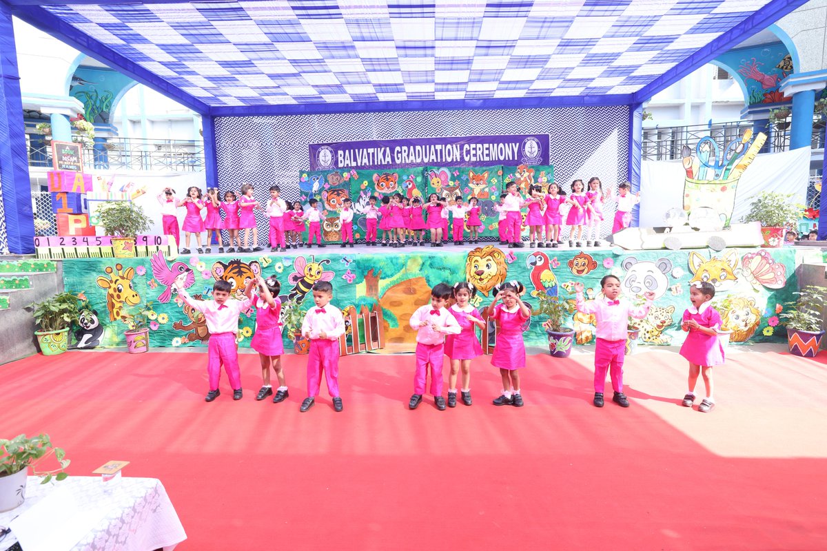 IN_NCSDelhi's tweet photo. *Tiny Tassels, Tremendous Triumphs!* 🎓✨

80 little trailblazers of #NCSD beamed with pride at the #BalvatikaGraduationCeremony2026! Dressed in charming academic regalia, our young learners marked a joyful milestone in their early academic journey.

The ceremony was graciously presided over by Mrs. Sarita Vatsayan, Vice President, NWWA, who conferred Graduation Citations upon the proud graduates, celebrating bright new beginnings.

Adding to the splendour, 220 students of Balvatika and Class I presented a vibrant cultural showcase that truly lit up the celebration. 🌈
#GraduationCeremony #GrandBeginnings #NCSD
