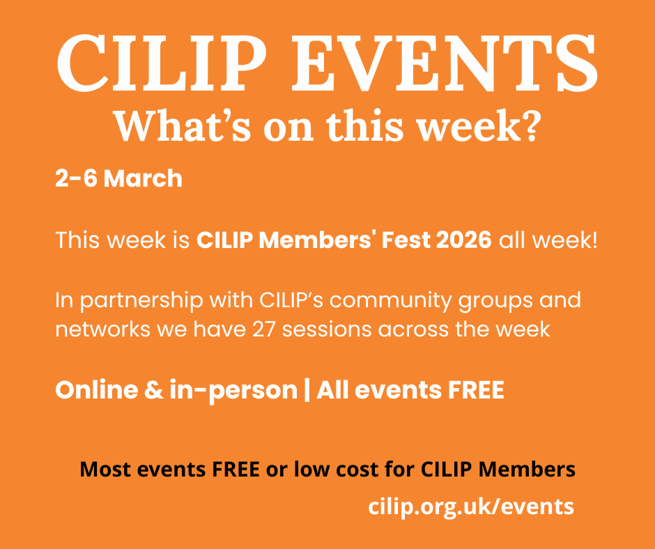 CILIP tweet media