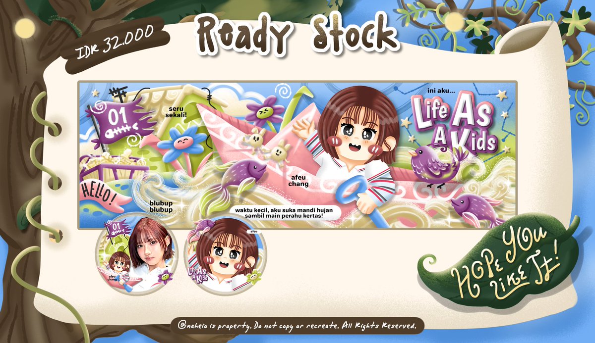 ♡—help repost please? tencuu!

o'heio bb, afeu ada ready stock layout chibi IAN dan JIWOO H2H yang bisa sung ditake nih!__< free retext, no recolor yapp. yuk dijemput?! #zonauang