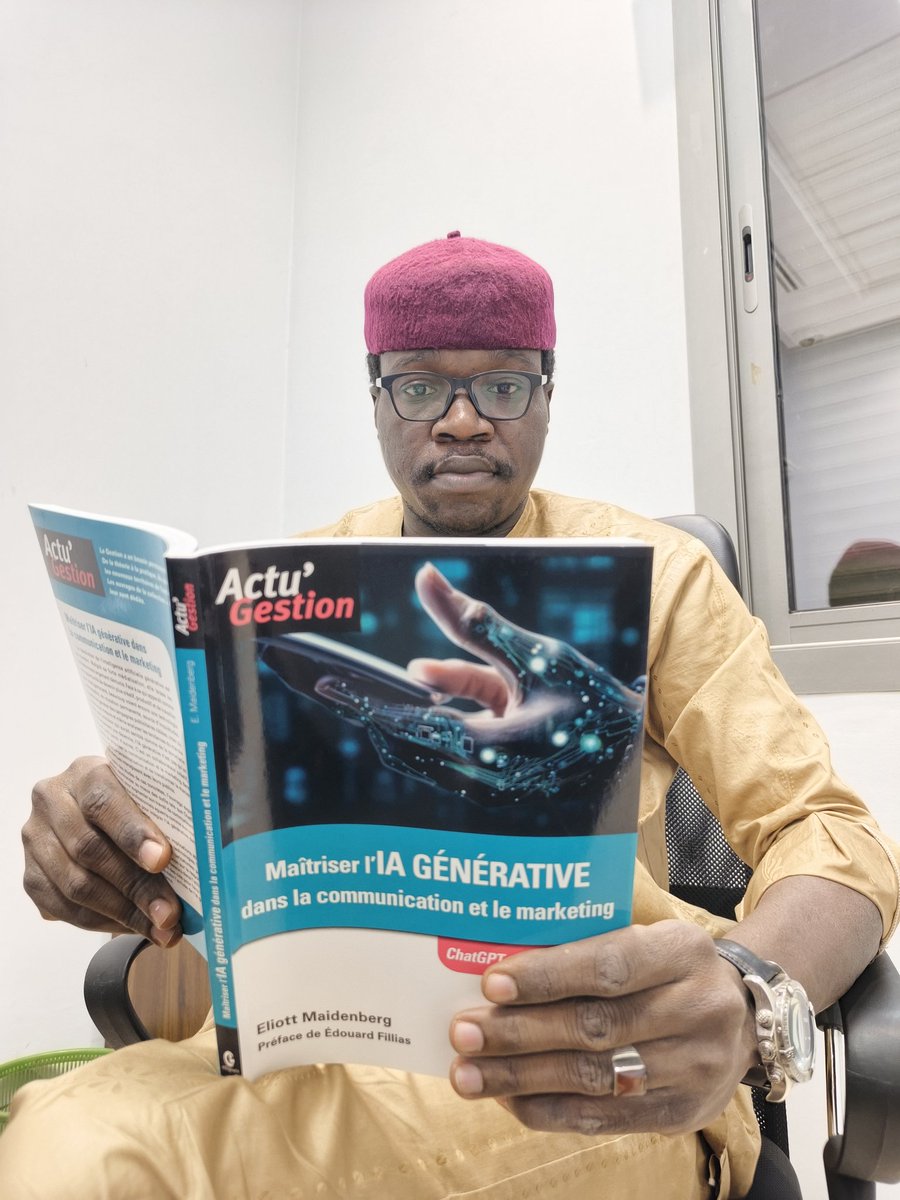 TareyDaouda's tweet photo. Dans un monde où l’intelligence artificielle redéfinit la communication et le marketing, choisir d’apprendre n’est plus une option, c’est une responsabilité.
Maîtriser l’IA générative, ce n’est pas suivre la tendance, c'est anticiper, c'est surtout innover. https://t.co/rvvKQjKBDe