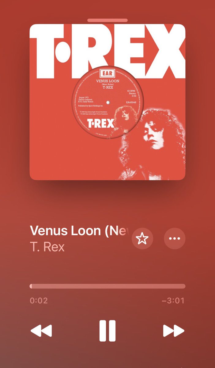 kumaichan901t's tweet photo. お疲れ様火曜日

月初2営業日無事終了

お疲れ様でした🙇‍♂️

#TRex 
#VenusLoon 
#ChildrenoftheRevolution 
#Midnight 
#LiquidGang 
#NowPlaying️ https://t.co/kvn01s8M4P
