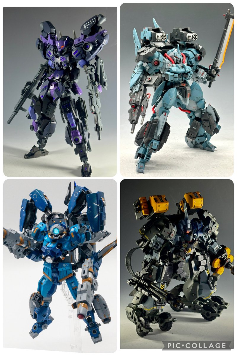#3月になったのでフォロワーさんに自己紹介しようぜ
バンダイのプラモデル、30MMでバイロン軍の機体を主に作っています！
今月はフルアーマーポルタノヴァが遂に発売されるので楽しみです！！
#30MM