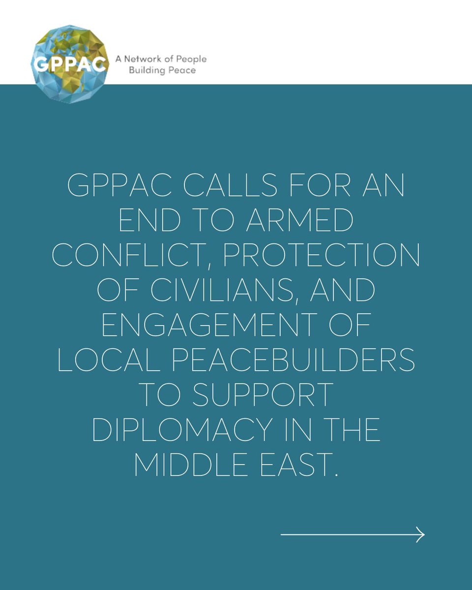 GPPAC Peacebuilders tweet media