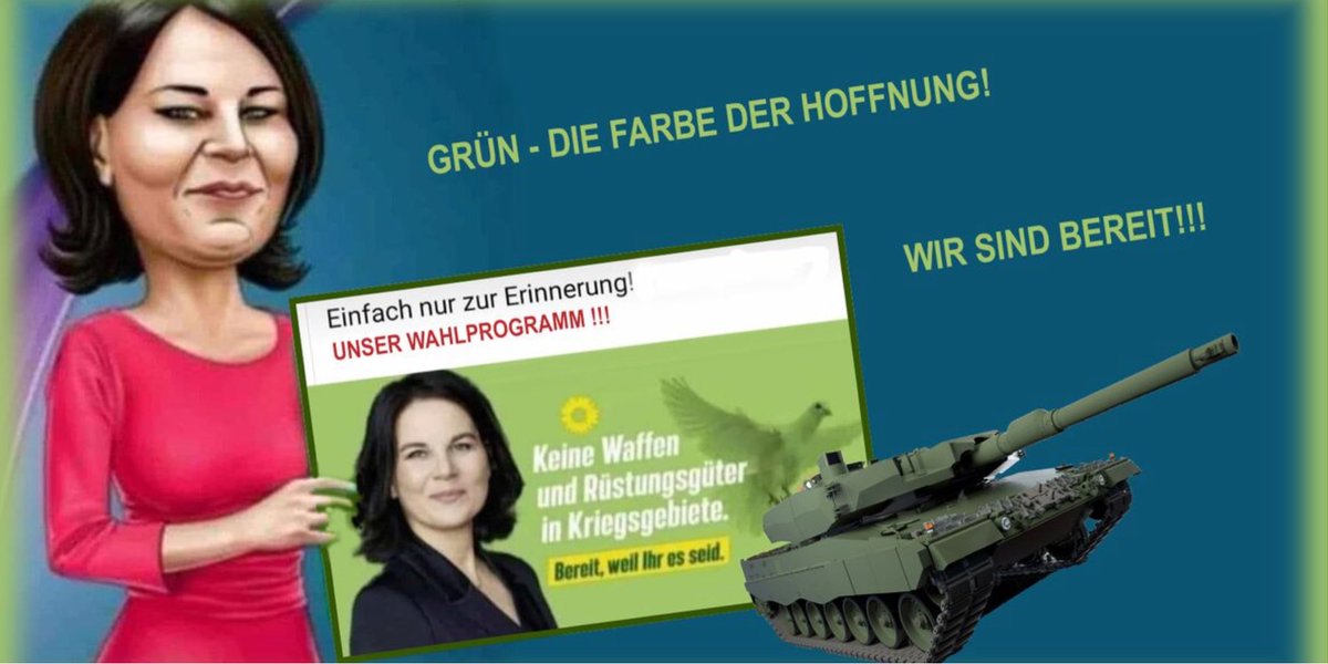 Ragna16151828's tweet photo. @welt Auch bei absolut gegensätzlichen #Ideologien und Einstellungen, kann es Vorkommnisse geben, wo auch völlig unterschiedliche Parteien die selbe, identische Meinung haben! Wobei es schon seltsam ist, dass @Die_Gruenen den Waffeneinsatz, Bombadierungen plötzlich nicht mehr begrüßen https://t.co/uoovpntoax