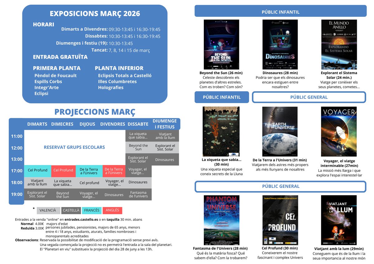 Planetari Castelló tweet media