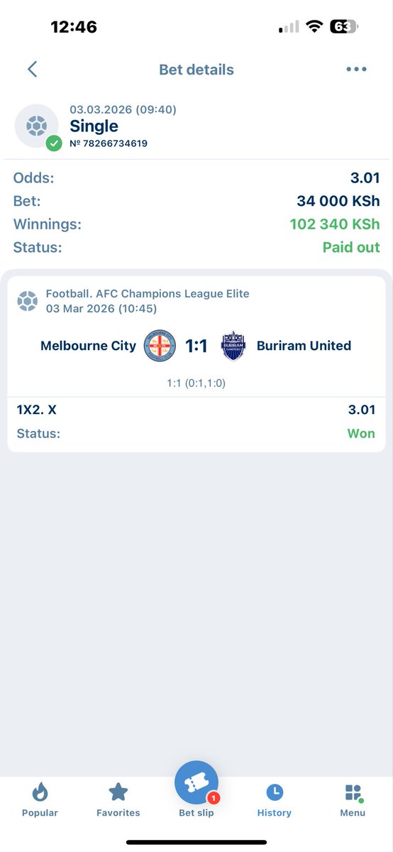 ekamore3's tweet photo. @IamKimathiKE 100 large 🥳🥳🥳 https://t.co/pwDCTAo9KC