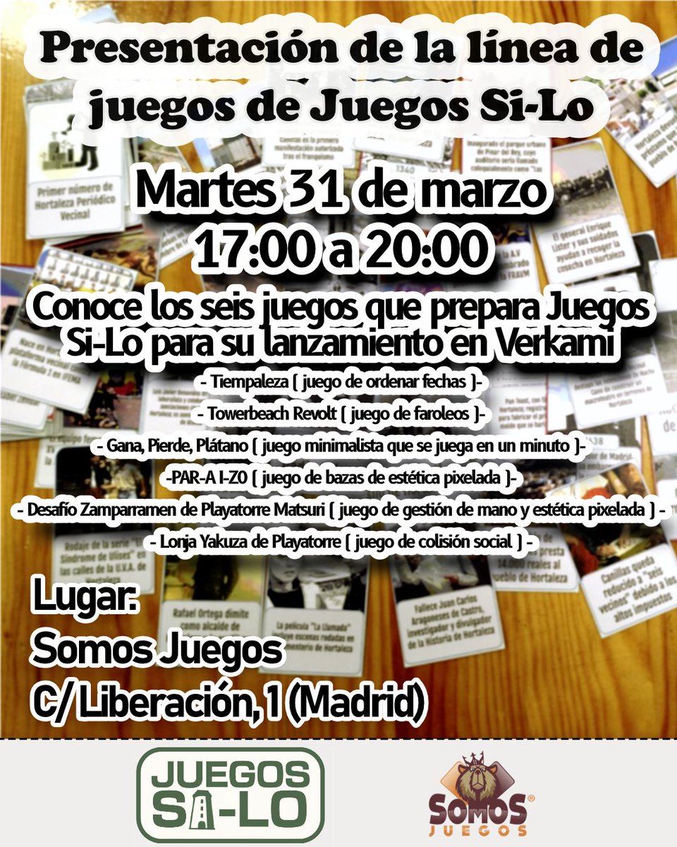 Generación Hortaleza | JUEGOS DE MESA Y ROL MADRID tweet media