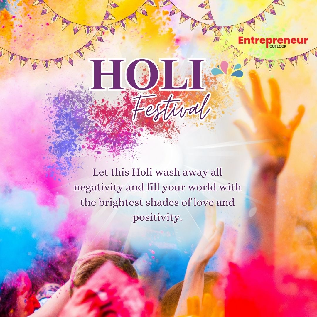 EntreprenuerOut's tweet photo. May your goals shine brighter than the Holi colors and your success multiply throughout the year. Happy Holi from Entreprenuer Outlook! https://t.co/O3NcglkXzi