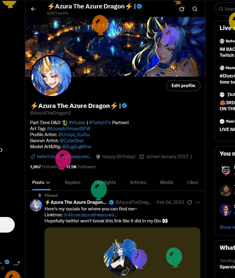 ⚡Azura The Azure Dragon⚡ | tweet media