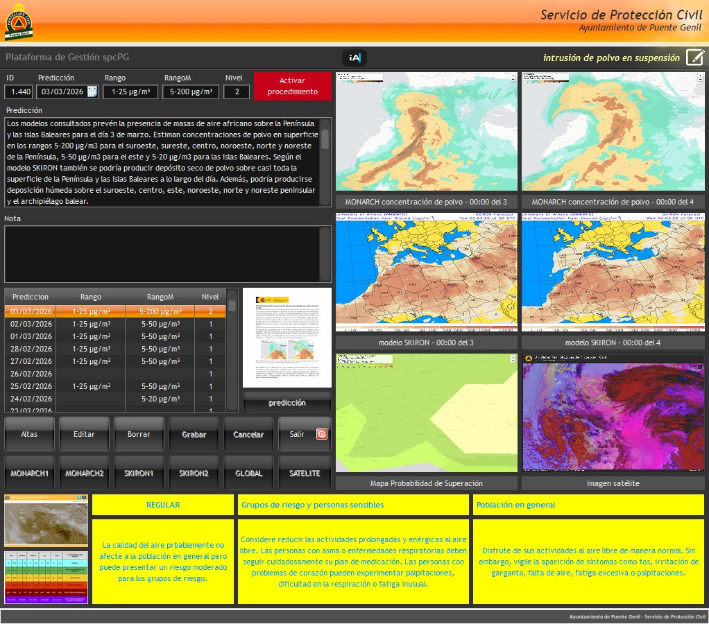 Servicio de Protección Civil tweet media