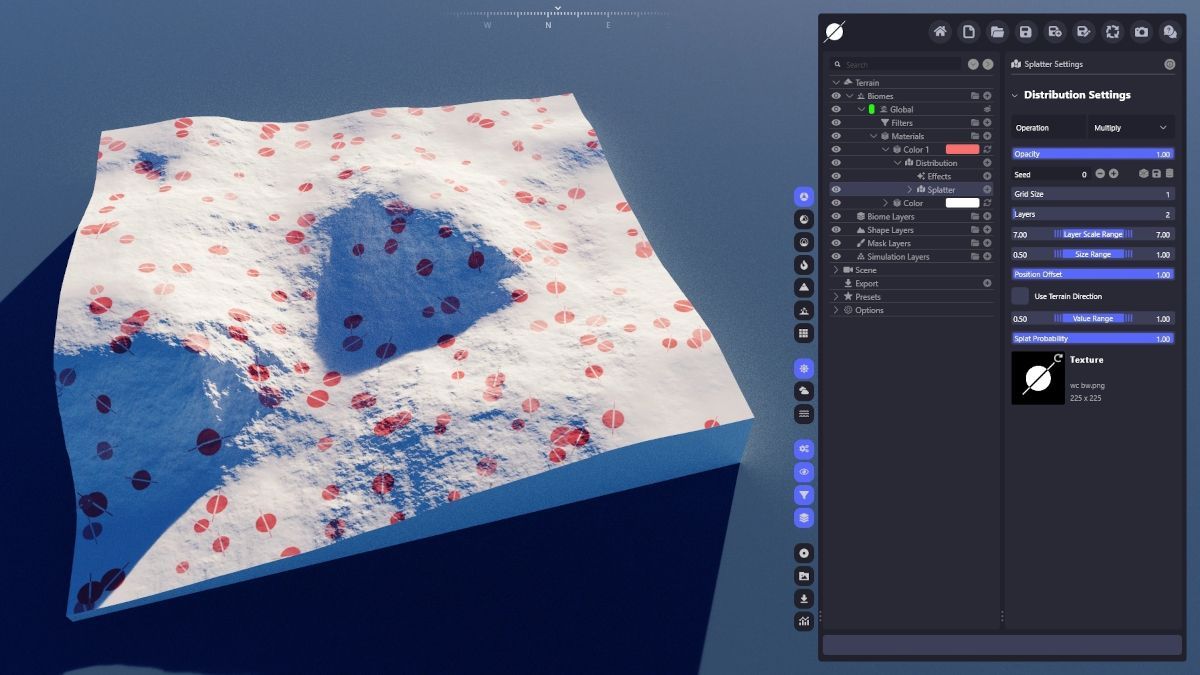 theCGchannel's tweet photo. World Creator 2026.2 is out
Check out the new features in the terrain generation software for #gamedev and #VFX, including AgX tonemapping in the viewport and new Pattern distributions for generating terrain masks
https://t.co/kKRcHyGS2Y
#WorldCreator @worldcreator3d https://t.co/FaNAIQkrAK