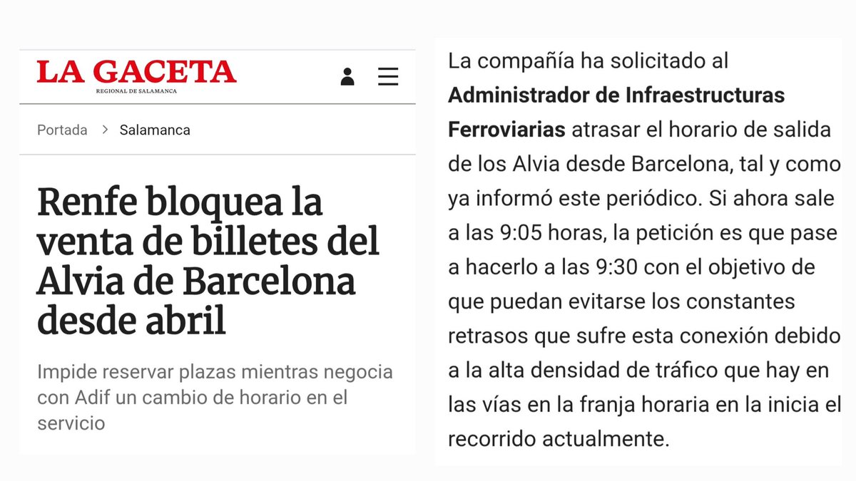 Usuarios Tren SA-VA (@trenSalamVallad) / Posts / X