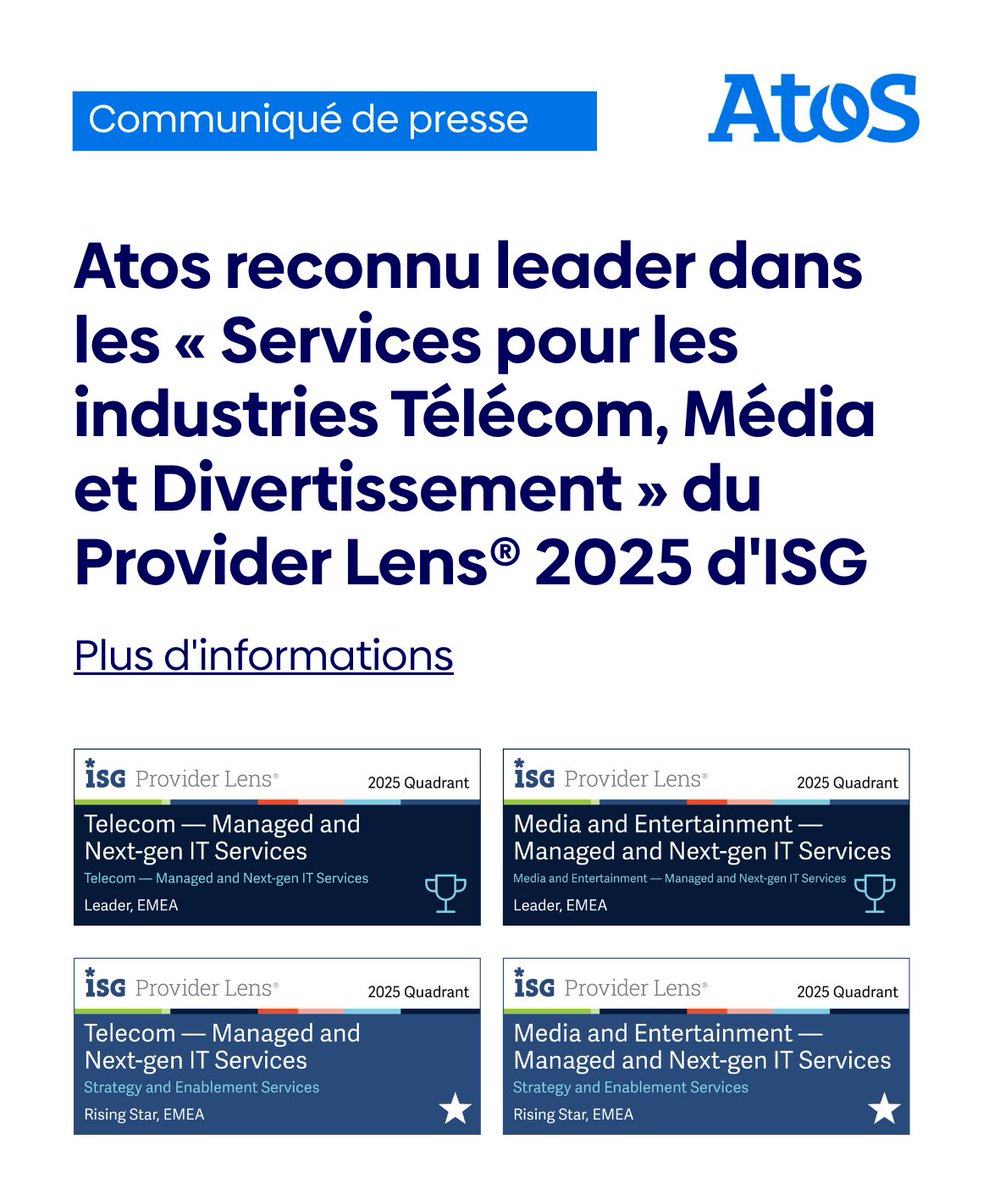 Atos France tweet media