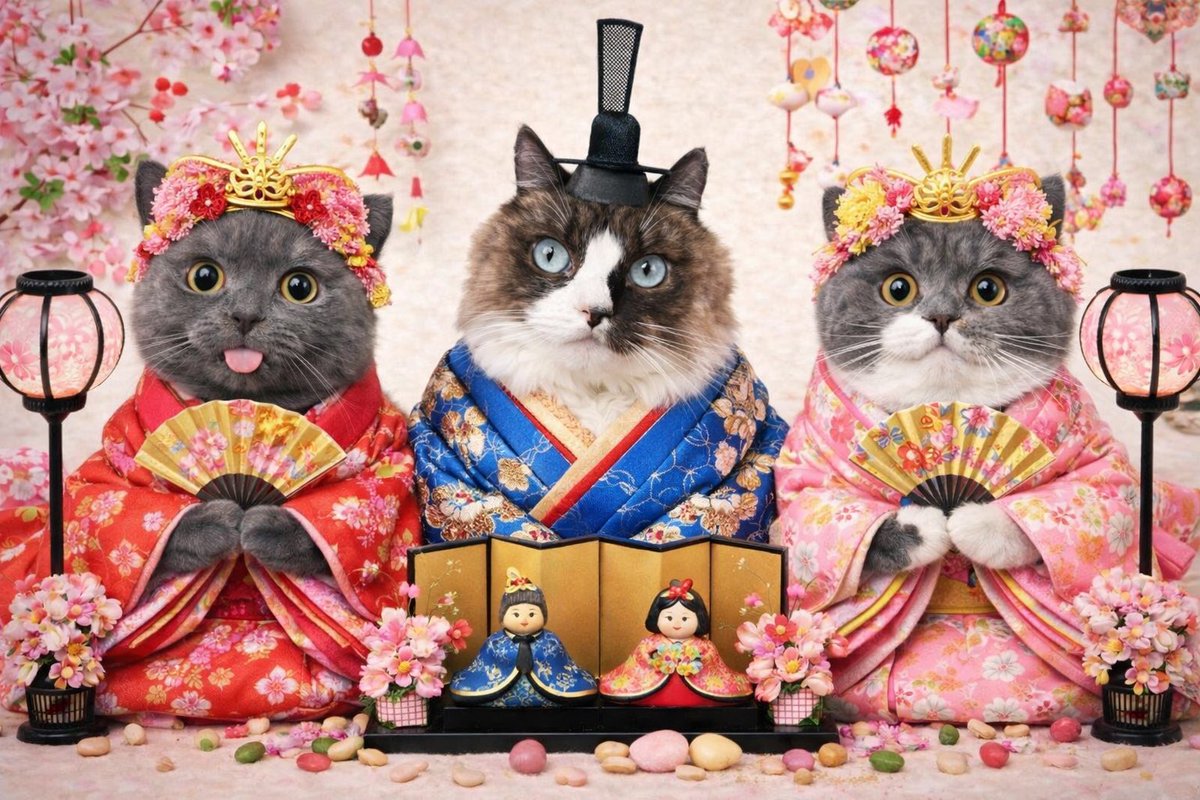 Post by 𝕟𝕒𝕟𝕒 on X: ひな祭り🎎