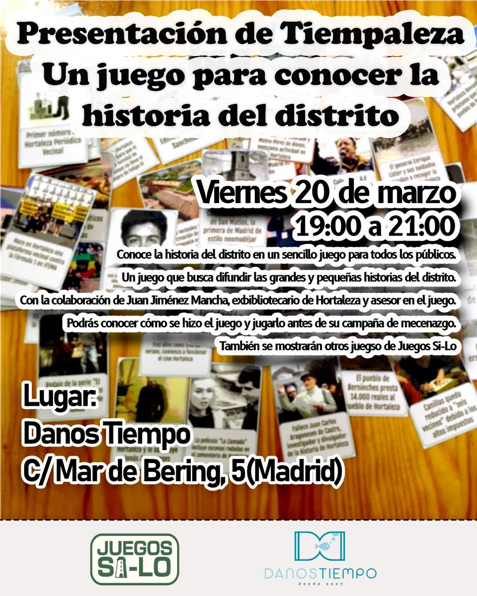 Generación Hortaleza | JUEGOS DE MESA Y ROL MADRID tweet media