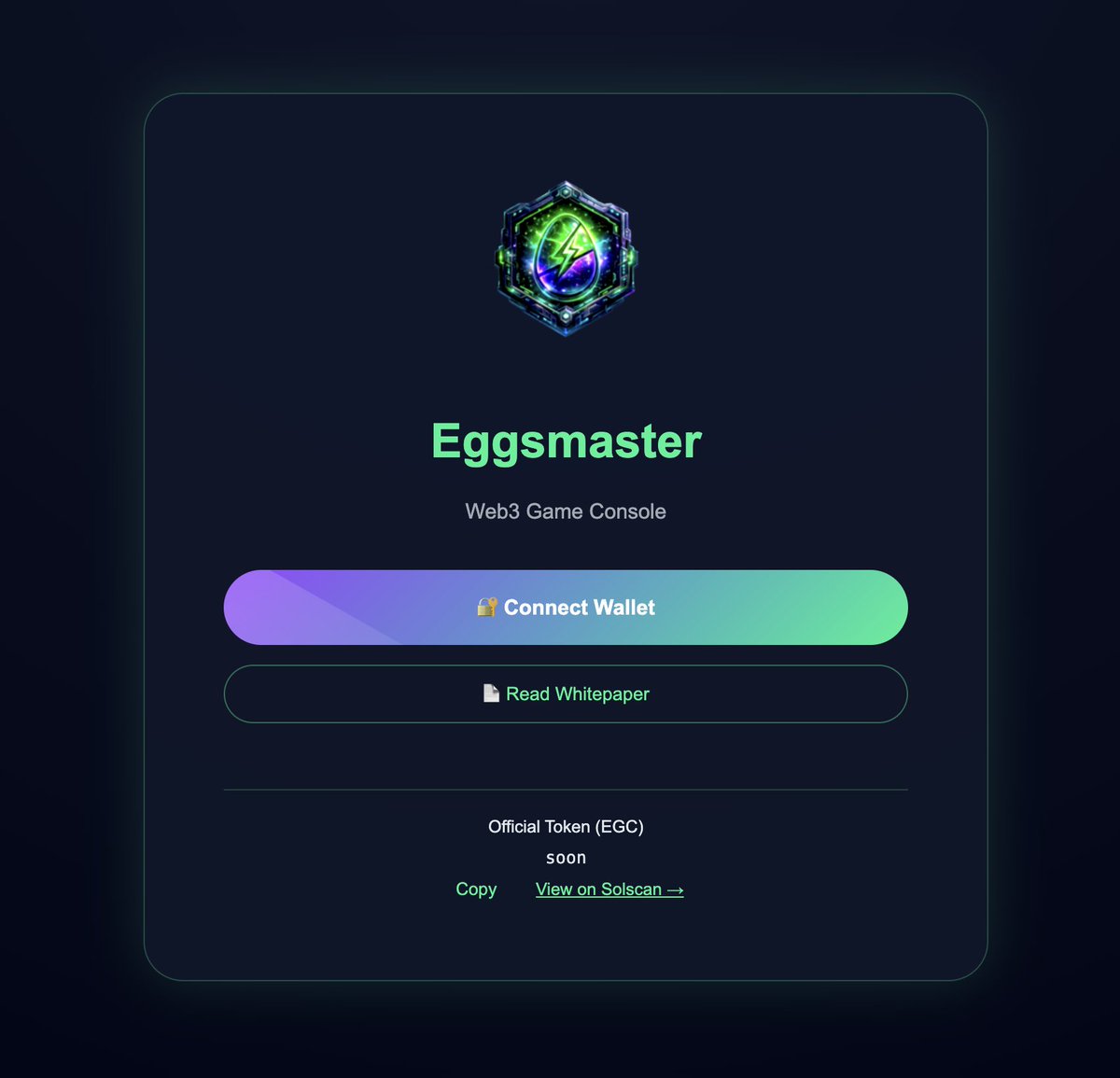 EggsMasterNFT's tweet photo. Something is hatching soon. 🥚
#Eggsmaster https://t.co/EXxmuXje1l