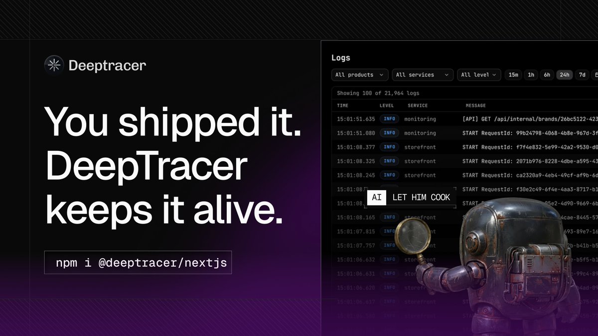Deeptracer tweet media