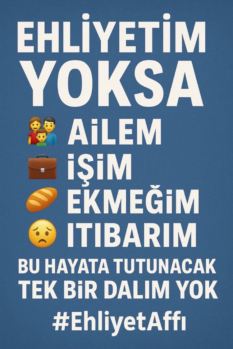 MetinYlmazAy1's tweet photo. @E_SemihYalcin #Trafikde SoygunVar
Bu yeni trafik yasası ve cezalar bir çok aile ocağını söndürecek.Duyun artık bu sesi
@PrfDrFilizKilic
@YildizFeti
@MHP_Bilgi
@MhpTbmmGrubu https://t.co/wFjW2d1OWs