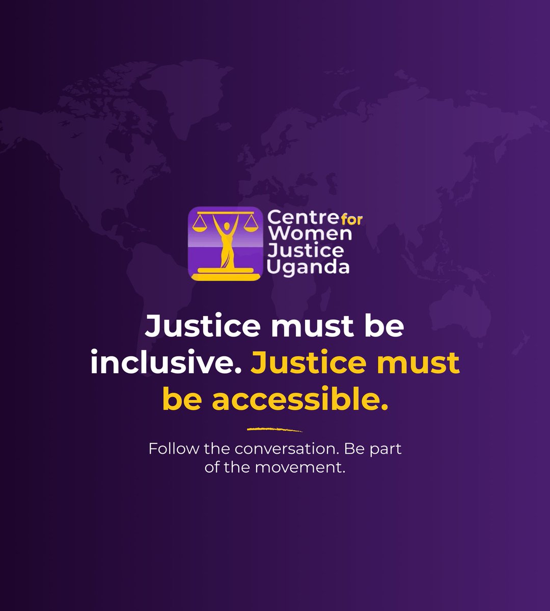 Justice must be accessible, inclusive, and rooted in lived realities ...