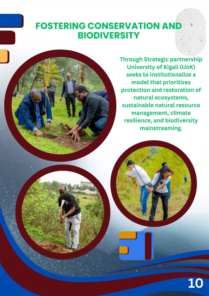 UnivOfKigali's tweet photo. University of  Kigali has signed a Memorandum of Understanding with Albertine Rift  Conservation Society (ARCOS) Rwanda; The MoU aims to strategically embed  biodiversity conservation and ecosystem sustainability across teaching,  research, innovation, and community engagement. https://t.co/G79u8lClLQ
