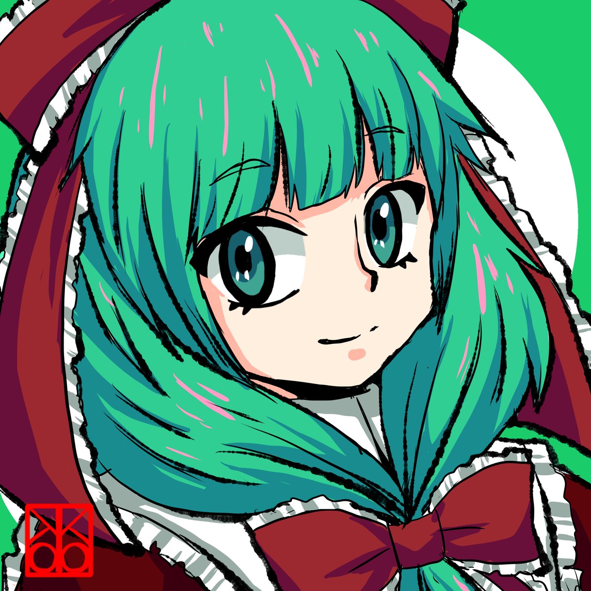 rkgk雛。
#東方project 
#鍵山雛