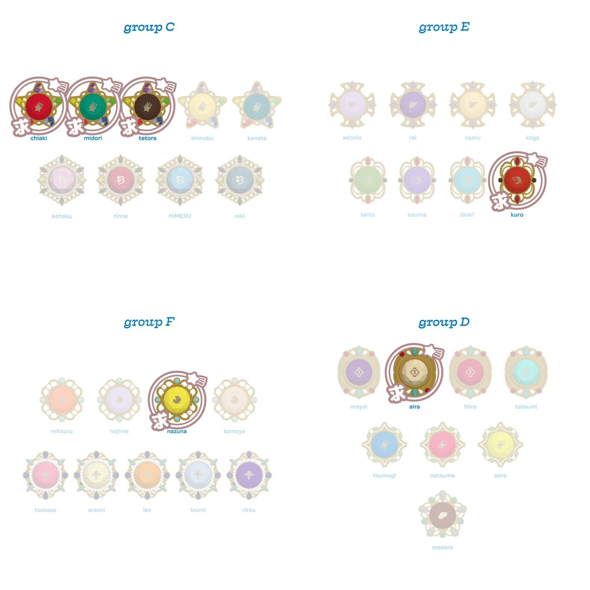 y__camd_'s tweet photo. 【買取】あんスタ スタライ 10th スフィアライト リンライ リングライト

求￤千秋 翠 なずな > 鉄虎 藍良 > 紅郎
　　(全て各1)

譲￤定価 (＋送料)

＊13,15日現地手渡し or 郵送
(手渡しの場合、千秋,翠は13日のみ)

＊友人分含んでおります

お気軽にお声掛けください💫 https://t.co/3dsESZWpmo