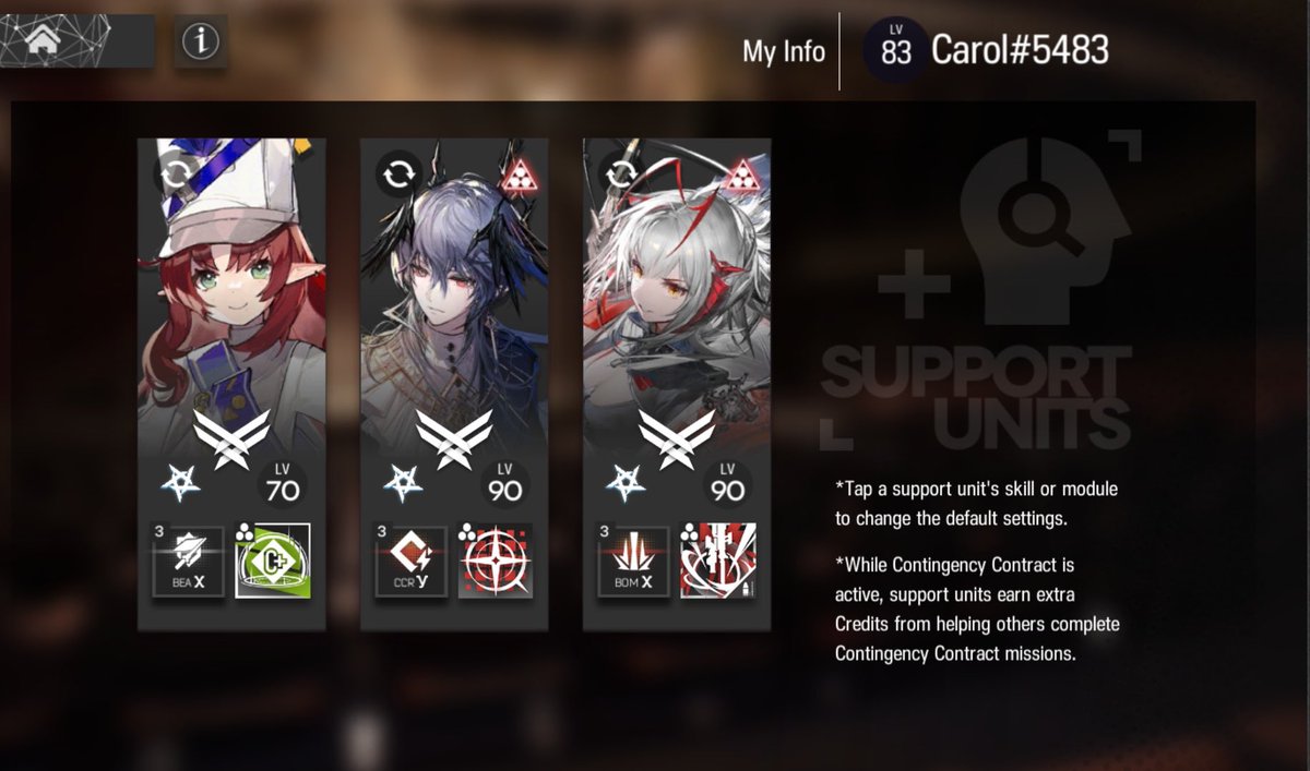 Cleaned up my friend list a bit, feel free if anyone wants to be AK moots. I got max pot Logos and Walter if you need to easy clear 90% of the game✌️

Carol#5483