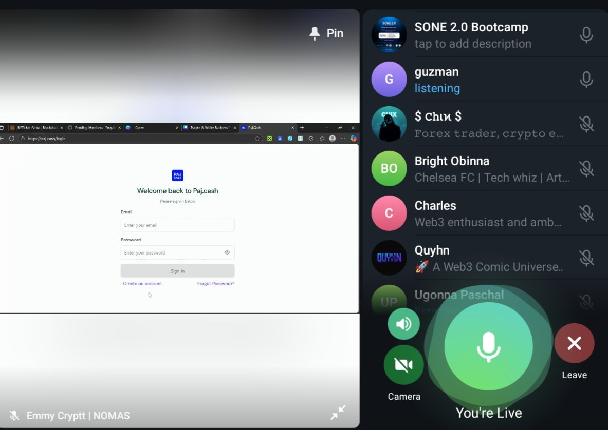 Our last initiative, SONE, a trading master training for South-East students was non-tasked, all thanks to our major sponsor <a href="/paj_cash/">PAJ CASH</a>.

      Paj Cash is a Solana-native off-ramping service backed by communities like <a href="/SuperteamNG/">Superteam Nigeria</a>  that allows users, especially in Nigeria, to