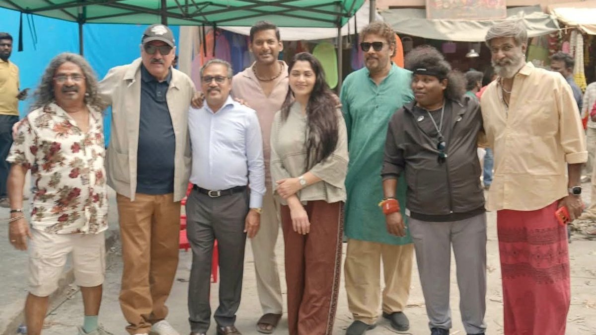 #Purushan - Shooting Spot 📸

An #SundarC Film 

Starring: #Vishal, #YogiBabu &amp; #VTVGanesh