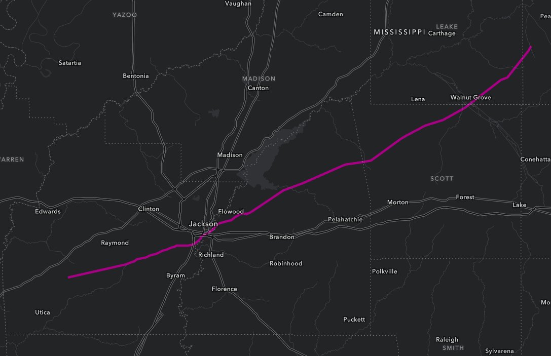 Today is the 60th anniversary of the March 3, 1966 Candlestick Park tornado that killed over 50 people and injured more than 500 others as it tracked across Hinds, Rankin, Scott, Leake, and Neshoba counties. You can read more about it here: weather.gov/jan/19660303_t…