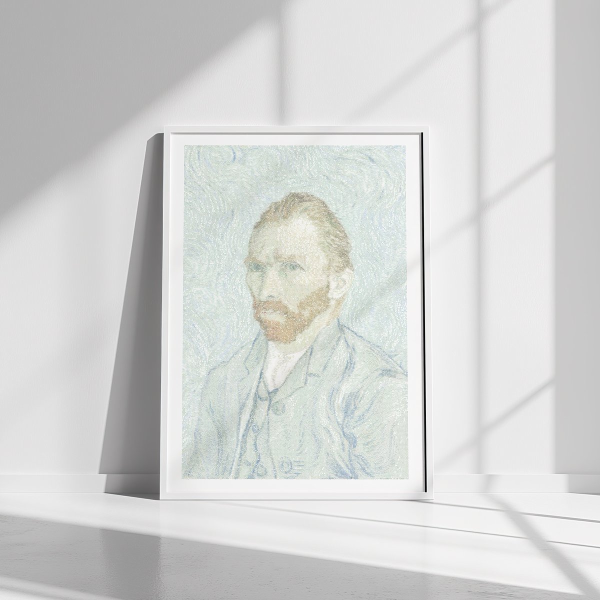 gmspromo's tweet photo. Studies in ASCII #01 - Vincent Van Gogh #digitalartwork  #python #vincentvangogh #ascii #asciiart #Designer @ https://t.co/FgZbfI9lFe