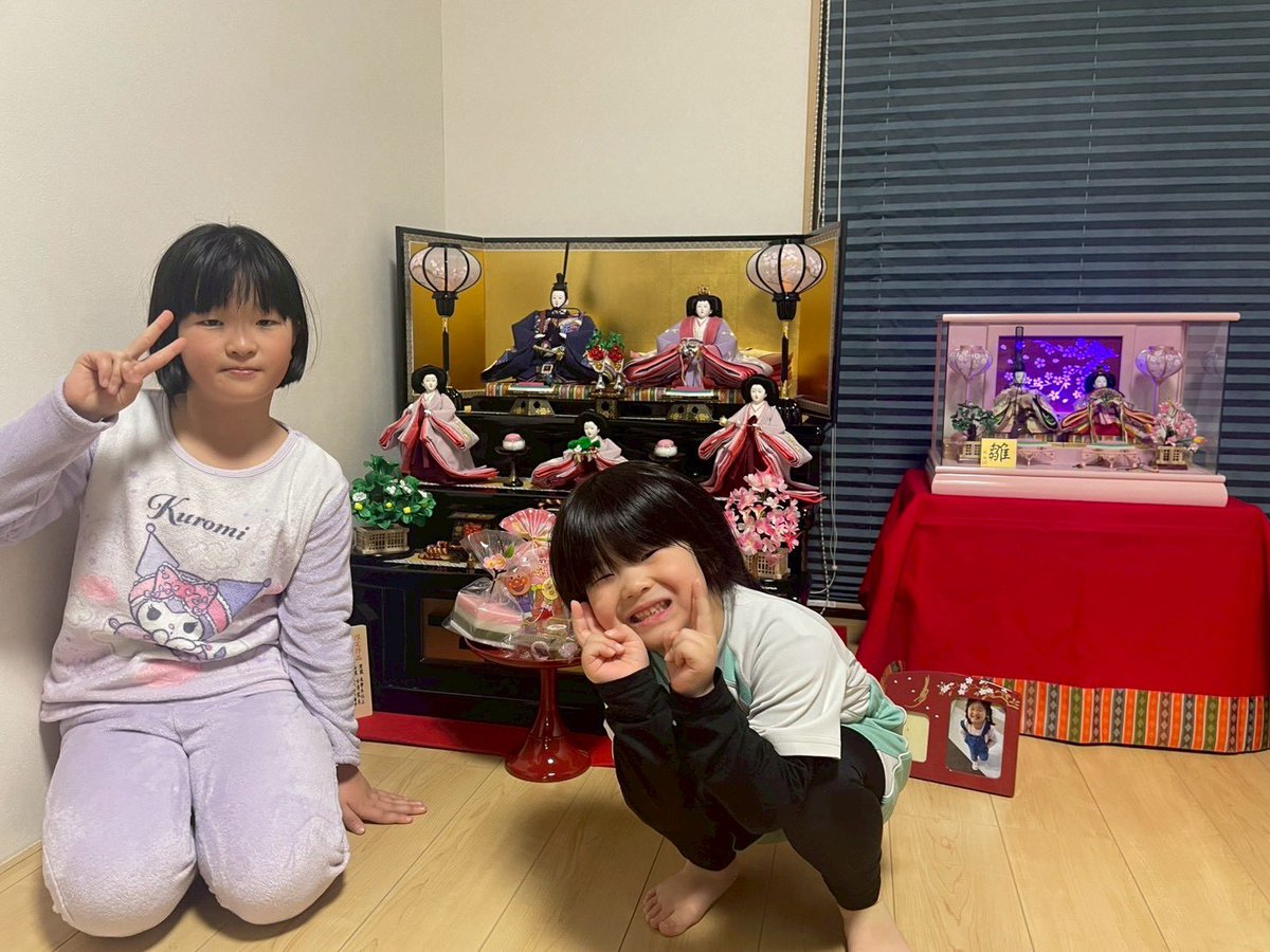 ひなまつり🎎
我が家は手巻きぱーてぃ