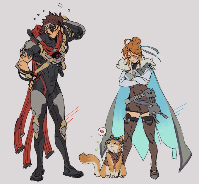 #overwatch #OverwatchFanart fuckass cat