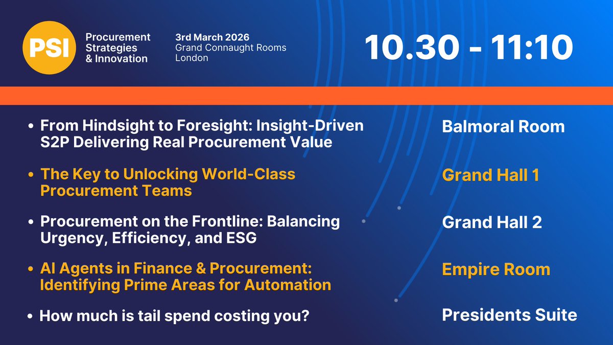 Procurement Strategies & Innovation tweet media