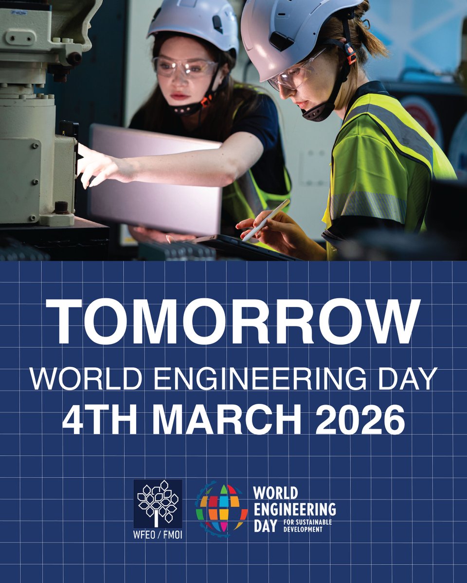 World Engineering Day for Sustainable Development tweet media