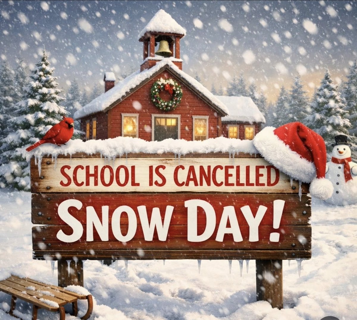 NorfolkEMD's tweet photo. No school today for Botelle Elementary and Northwestern Regional 7 due to the snow, sleet, and freezing rain forecast for later today. https://t.co/AjCAkQ0VK2