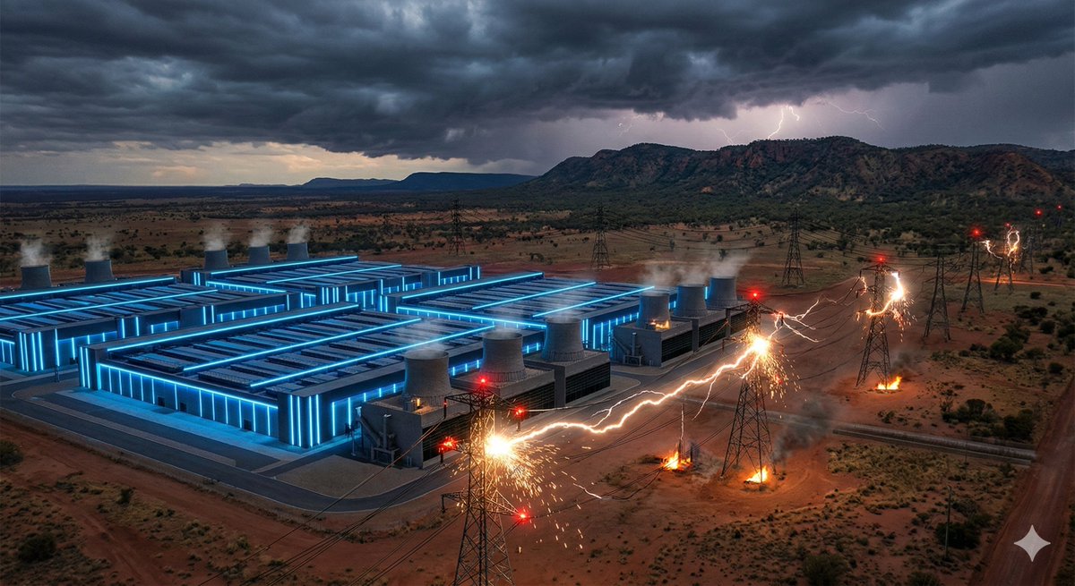 BaseloadAI's tweet photo. AirTrunk's massive data centers will pull gigawatts from Australia's grid.

While everyone celebrates the AI boom, who's asking where the power comes from?

This is the crisis I wrote about in #Baseload 🧵 https://t.co/8MoCsSQdv7
