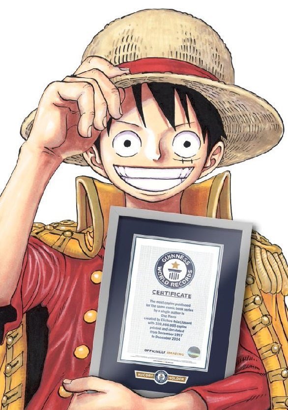 One Piece is now the greatest selling comic of all time 😳