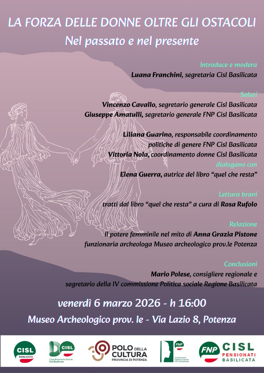 Cisl Basilicata tweet media
