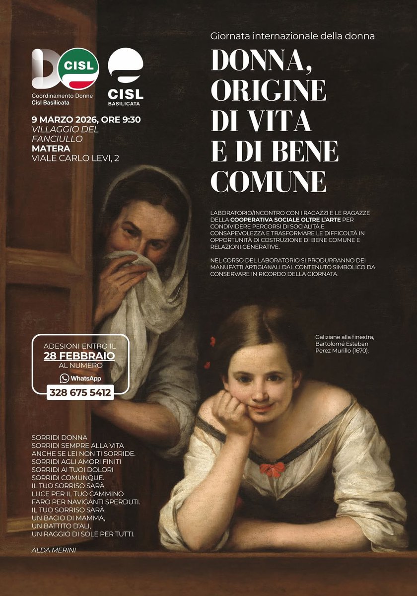Cisl Basilicata tweet media
