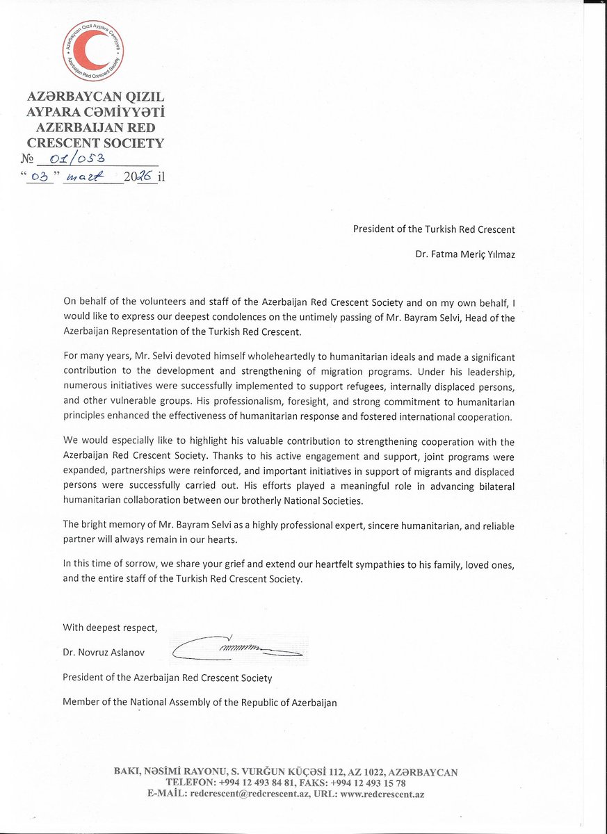 Azerbaijan RCS ❤️ tweet media