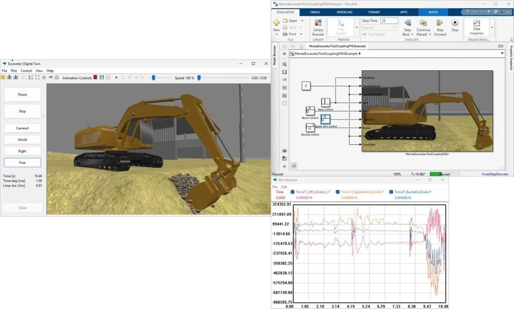 sgbrenner's tweet photo. 🎉MathWorks welcomes Mevea Simulation Solutions into the Connections program for Mevea Software, which enables running co-simulation between Mevea and MATLAB or Simulink.  
https://t.co/Qy1CYWoMwI

#MATLAB, #Simulink, #Offroad, #Simscape https://t.co/zEmovoIsEn